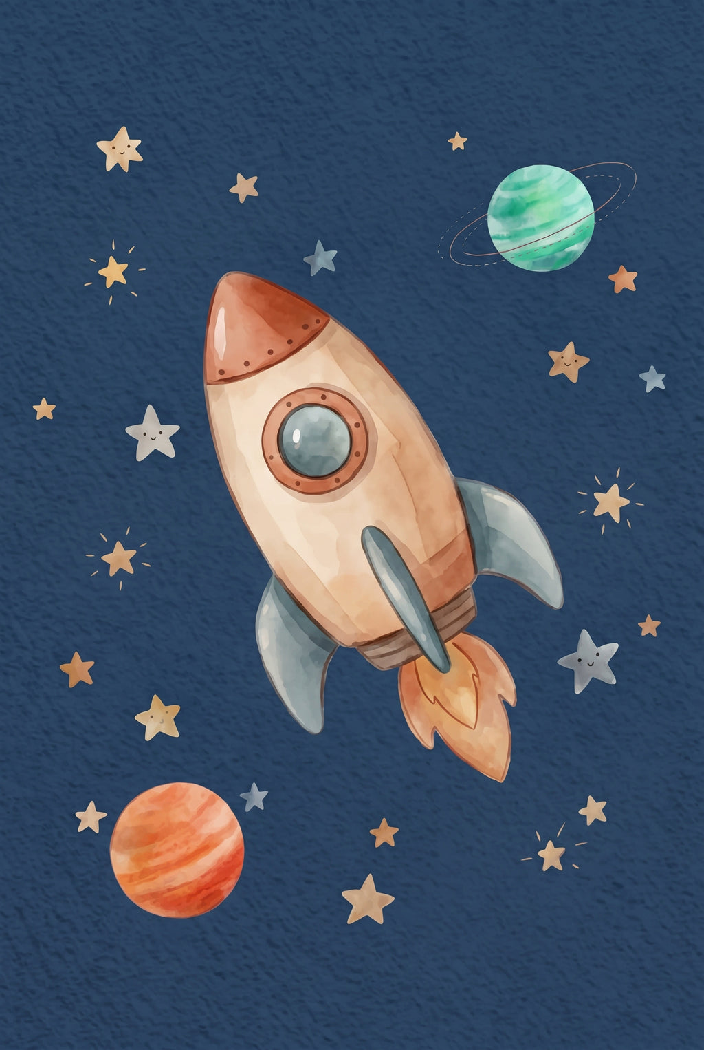 Cuadro Cohete espacial